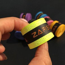 60pcs ZARSIA 블랙 컬러 테니스 오버 그립 압력 포인트 라켓 드라이 느낌 미끄럼 방지 흡수, 라이트 그린