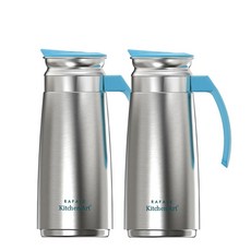 키친아트 라팔 스테인레스 물병 2p, 혼합색상, 1.3L, 2개