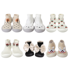 【Ggomoosin】韓國學步襪鞋 多款可選，柔軟舒適，防滑安全，寶寶學步好幫手