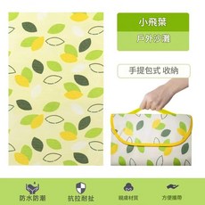 加厚戶外野營地墊 紅色格子 防水防潮 方便攜帶, 小飛葉