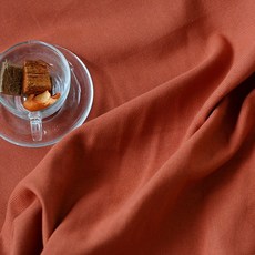 CRT 041 탐나요 순면 트윌 패브릭 7수 무지 원단 대폭 천, 1개, 오렌지