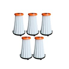 Electrolux伊萊克斯 適用EF144A完美管家無線吸塵器濾網(5入組) ZB3233B ZB3113 ZB3012, 1套裝, 替換用集塵濾網 X 5