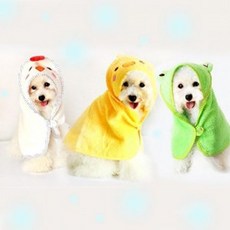 펫스타일 목욕가운 스몰 강아지타올 목욕수건