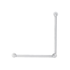 【海夫健康生活館】裕華 ABS抗菌系列 L型 馬桶 抗菌扶手(T-050B), 1個