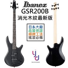 Ibanez GSR200B GIO 電貝斯 消光木紋款