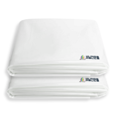 슈퍼싱글 침대매트리스비닐 포장이사 대형보관커버 1.6mX2.6m, 1550L, 2개