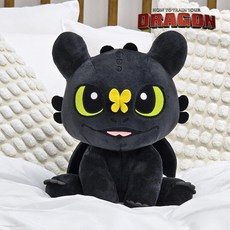 캐릭터 드래곤길들이기 투슬리스 시팅 버터플라이 중형 인형, 1개, 혼합, 25cm