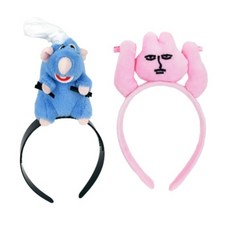 누로아 집게 인형 머리띠 커플템 특이한머리띠, 토끼