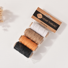 햄프세트 소분 0.8mm 25yard x 4 폴리싱 햄프끈 4개입 세트 팔찌실 빗자루실 빗자루만들기, 1개, 12. Classic 2