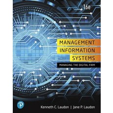 (영문도서) Management Information Systems: Managing the Digital Firm Paperback, Pearson, English, 9780135191798