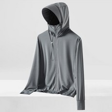 UPF50+ 防曬衣 男 夏季 冰絲 薄款 透氣 戶外 釣魚 防曬服