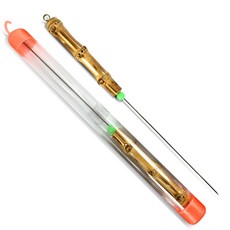 씨타임 원목손잡이 지렁이 꽂이 지렁이침, 1개