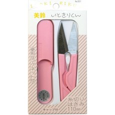 이토키리쿤 캡 쪽가위, 핑크, 1개