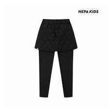 네파키즈 키즈 블러썸 퀼틸 스커트 레깅스_KJ86802