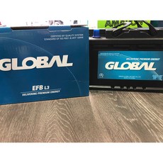 環球 GLOBAL EFB L3 歐規 起停系統ISS 韓國 世邦SEBANG 韓國製, 1個