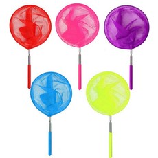 토이즈데이 안테나형 5단 접이식 잠자리채 뜰채 캠핑 야외 활동 채집 어린이 단체 선물, 5개