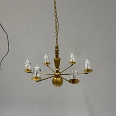 스케일 미니어처 샹들리에 모델 빌딩 인테리어 거실 유럽 스타일 천장 인형 집 레이아웃, 1개, 2. C