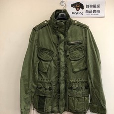 極度乾燥 Superdry 軍裝夾克 印度製 水洗復古風, 1個, 男款,M
