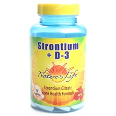 Nature's Life 維生素D補充錠, 60顆, 1罐