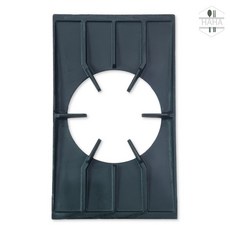 간택기 상판 업소용 가스렌지 2열 중앙 상판 주물 버너 화구 뚝배기렌지, LPG, 2열중앙상판 (495x300)