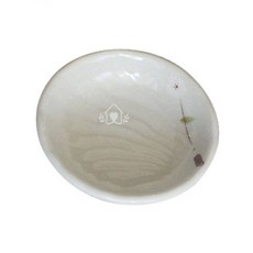 멜라민 한식 반찬 찬기 앞접시 업소용멜라민 반찬접시 멜라민접시, 스노우플라워 웰빙한식찬기 4.5호