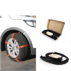 (스노우체인) 간편장착 벨트형 체인 턴벨트 블랙 79000EA 1EA, 본상품