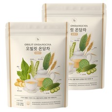 오빌릿 온당차 혈당차 7가지원물 뽕잎 돼지감자 바나바잎 여주 연자육 작두콩 보리 식후혈당케어 건강차, 2개, 40개입, 1.5g