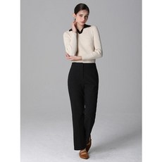 쉬즈미스 울 히든 버튼 세미 와이드 팬츠 (택가격218000원) 2704363