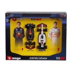 Bburago 1/43 Red Bull Racing RB21 模型車雙車組合, RB21 雙車組合, 1個