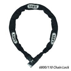 ABUS 6800/110cm 機車自行車鏈條鎖, 1個