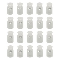 끈조절 스트링 스토퍼 돼지코 코드락, 20개, CW06