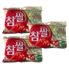 크라운 참쌀 설병 선과 486g (설병 2팩 + 선과 2팩) X 3개