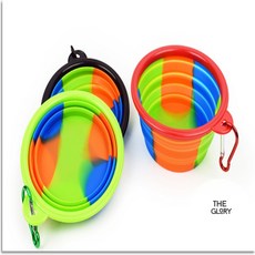 더글로리 접이식 애완동물 밥그릇 물그릇