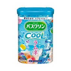바스크린 쿨 입욕제 여름 멘톨 파우더 배합 라무네의 향기 600g 목욕 입욕, 1개