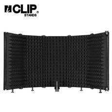 iCLIP IFP503 麥克風隔音罩 錄音棚直播設備, 1個, 五門麥克風隔音罩