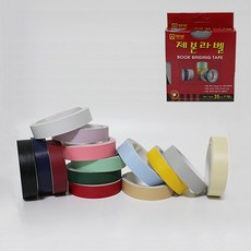 세모네모 JB3500 제본테이프 35mm X 10M, 연주황색