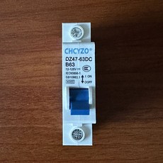CHCYZO 直流斷路器, 1個, 1P,100A