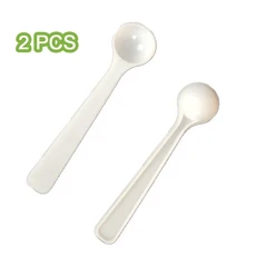 계량스푼 2 PCS 측정 숟가락 흰색 약물 농약 안전 정확한 1 숟가락은 1g 분말 기타 0.1g 0.25g 0.5g, [16] 1g