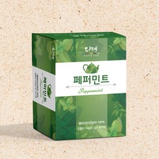 [본사직영] 다예 페퍼민트 건강차 8티백 사각 티백차, 700mg, 8개입, 20개