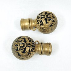 로즈퀸 25mm 커튼봉 봉마개 2P세트