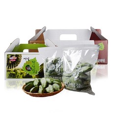 영광특산물 모싯잎 송편 명절선물세트, 20g, 생꼬마송편 120개 2.4kg, 1개