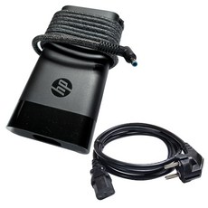 HP 정품 200w 노트북 어댑터 19.5V 10.3A 4.5X3.0 중앙핀 충전기 TPN-LA21 전원케이블 포함, 어댑터 + 전원케이블