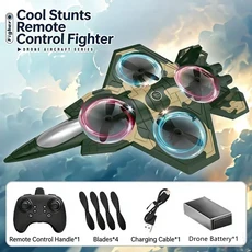 RC헬기 비행기 전투기 드론 무선 조정 카 자동차 오프로드 드리프트 포크레인 폼 비행기 전투기 모양 2.4, 01 green