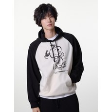 탑텐 TOPTEN 공용 피너츠 테리 스웨트후디 MSG1TH3902