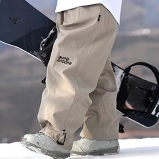 와이드 빕 여자 남자 스노우 보드복 바지 보드팬츠 스키복 바지