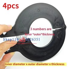 굴삭기 버킷 디깅 핀 레진 패드 내마모성 와셔 탈착식 가스켓 코마츠 캣 두산용, 12. 50X110x3 4pc, 1개