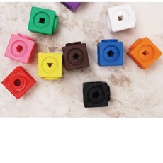 EDX 베스트 수교구 4종세트 수개념-알록달록 멀티연결 랭킹큐브