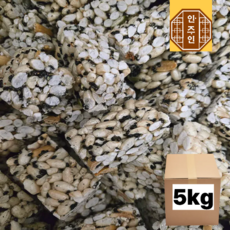 국산 쌀강정 튀밥 오란다 조청 전통과자 오꼬시 민속 명절, 1개, 5kg