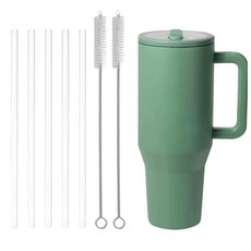 Hydrojug Traveler용 투명 교체용 빨대 5개(946.4ml(32온스), 32oz