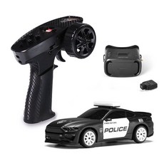 FPV RC카 SNICLO 와이파이 실시간 영상전송 스마트폰 조종 미니 레이싱카, F. CA34 FPV 경찰차 풀셋